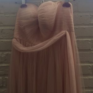 Jenny Yoo Annabelle size two in blush.